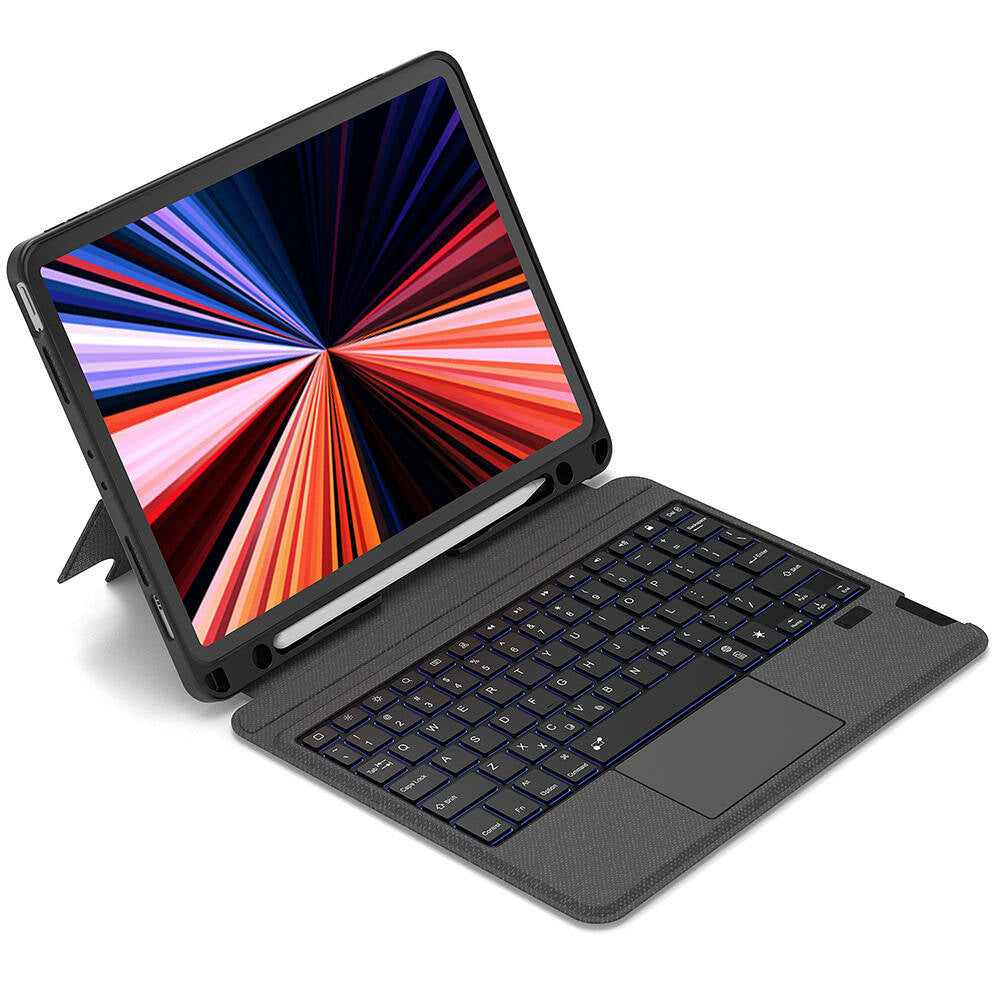 iPad Pro 13 2024 Wiwu Mag Touch Klavyeli Standlı Kılıf iPad Pro 13 2024 Wiwu Mag Touch Klavyeli Standlı Kılıf